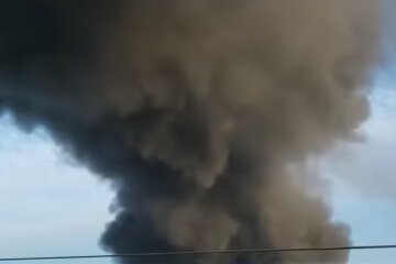 дым, пожар, обстрел, атака