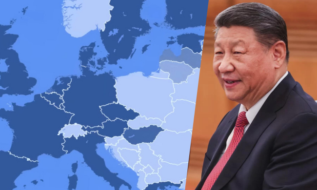 Китай, Европа