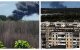"Полыхает страшно": сильный пожар вспыхнул под Киевом, первые детали и фото