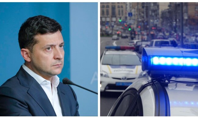 Вибух прогримів під вікнами Зеленського, вулиця в диму: кадри і подробиці з місця НП