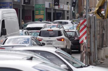 Ограничение движения транспорта в Днепре