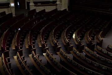 Верховная Рада в темноте