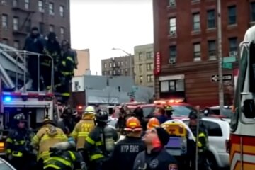 "Серед жертв 9 дітей": з'явилися кадри з місця масштабної трагедії в Нью-Йорку