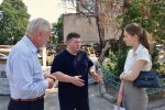 Посол ОБСЕ во второй раз посетил место российского удара по жилому дому на Подоле.