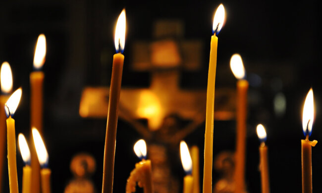 свечи, церковь