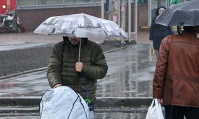 холод дощ погода весна осінь
