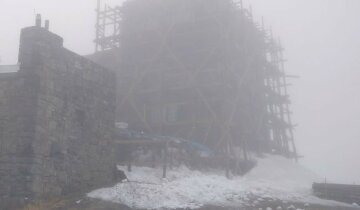 Снежить начало с утра: зима обрушилась на украинскую землю в разгаре мая, фото аномалии