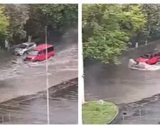 Калюжі 20 см глибиною: у Миколаєві "потоп" паралізував місто, відео