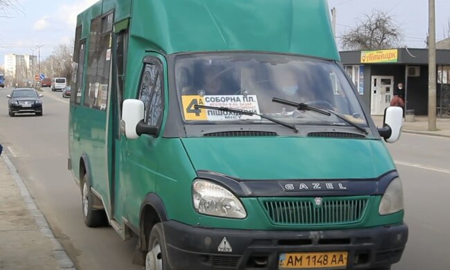 Ограничение движения транспорта в Житомирской области