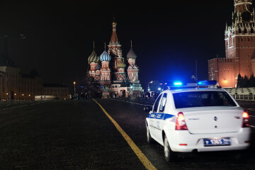 Кремль, Москва, Красная площадь, полиция, Getty Images