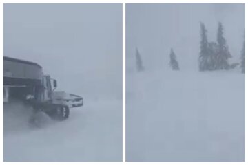 В Україні випало понад два метри снігу, оголошено третій рівень небезпеки: кадри
