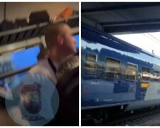 Поведение парней возмутило пассажиров поезда, скандал попал на видео: "Это стыд"