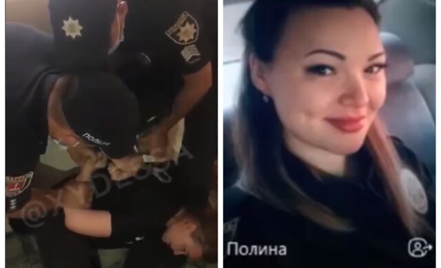 "Ви не маєте права": в Одесі поліцейські жорстко затримали жінку-патрульну, відео