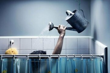 душ вода ванная