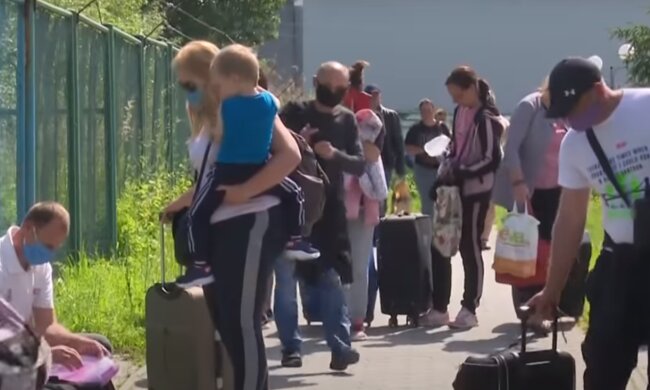 заробитчане, Польша граница