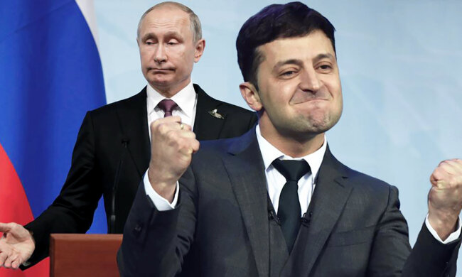 Зеленский Путин