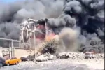 Мощный взрыв прогремел в ТЦ, начался сильнейший пожар: момент попал на видео