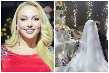 Полякова пела на роскошной свадьбе