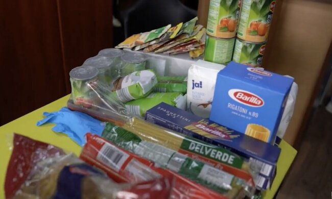 Гуманитарная помощь для пенсионеров в Харьковской области