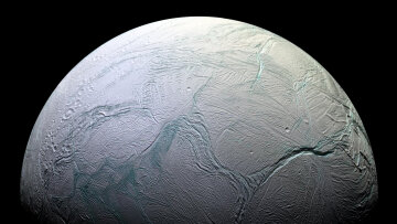 Энцелад спутник Сатурна планета космос