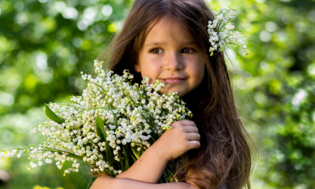 весна ландыши