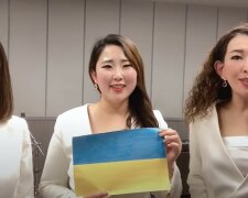Японки заспівали гімн України, захопивши виконанням, відео: "Для нас це дуже важливо!"