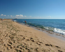 пляж крым берег море