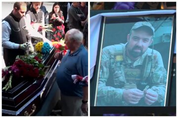 Спас побратима, но сам с фронта не вернулся: в Одессе простились с украинским защитником, видео