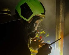 пожар, спасатели, пожарные спасатели