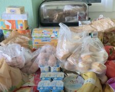 Безкоштовні продукти для ВПО в Києві