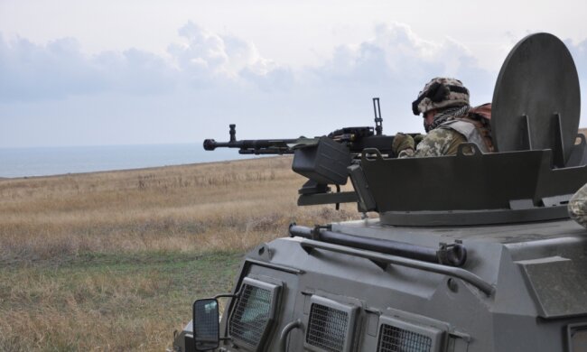 учения на побережье Азовского моря