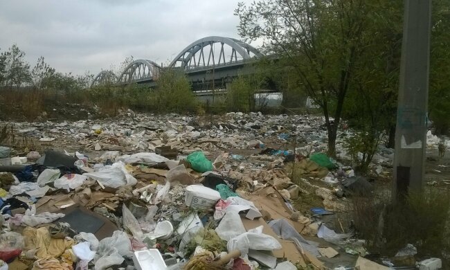 свалка в Киеве