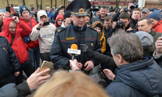 марш нетунеядцев Беларусь