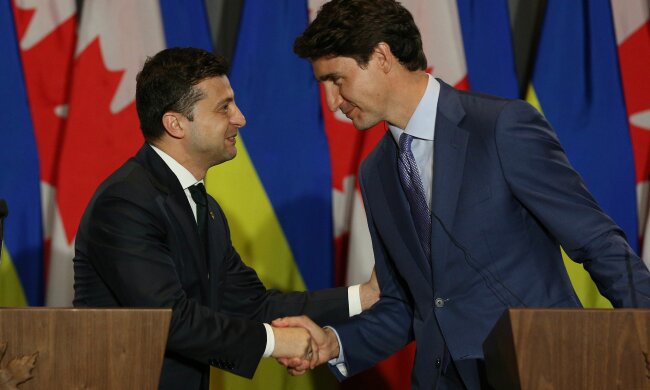 зеленский трюдо