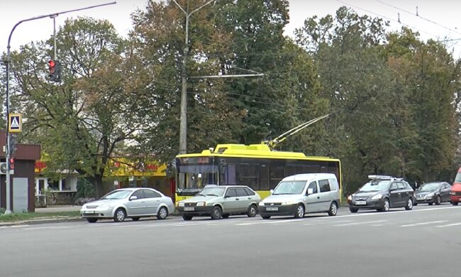 Ограничение движения транспорта в Днепре