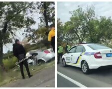 Трагічна аварія з поліцейськими трапилася на Одещині, влетіли в опору моста: з'явилося відео