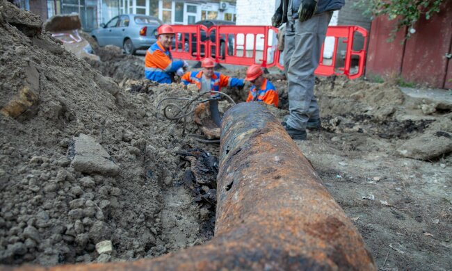 трубы, авария, ремонт