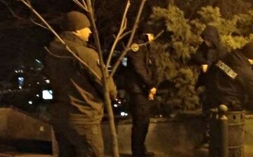 Стрельбу открыли в парке Одессы, фото: "Четверо мужчин…"