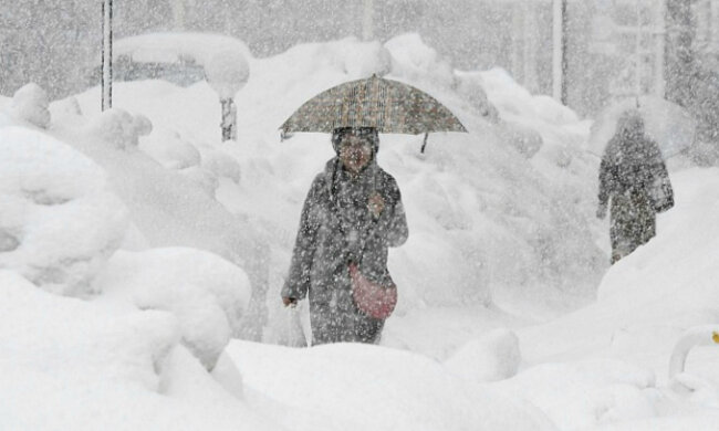 снег, снегопад, зима, метель