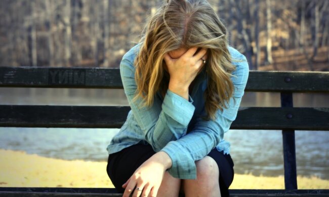 страх, слезы