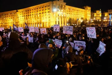 1 грудня представники Нацкорпусу провели акцію, присвячену восьмій річниці початку Революції Гідності