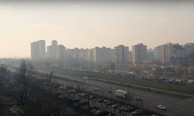 киев смог дым воздух
