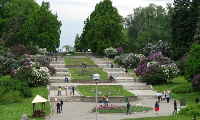 ботанический сад Киев