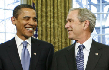Обама и Буш