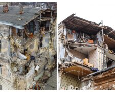 Многоэтажный жилой дом рухнул в центре Одессы: появилось видео