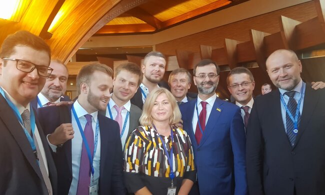пасе, украинская делегация