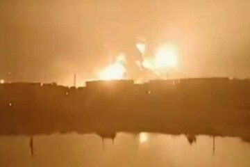 Потужний вибух перетворив найбільший НПЗ на факел, "швидкі" розвозять поранених: "Це пекло!"
