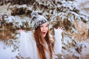 удача, зима, радість