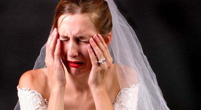 свадьба, невеста