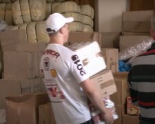 Гуманитарная помощь для пенсионеров в Киеве